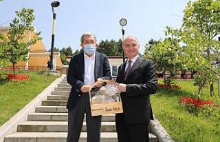 Başkan Özlü, Rafet Vergili’yi ağırladı