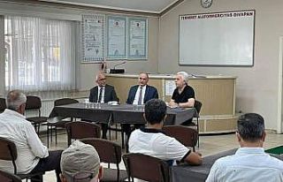 Başkan Özlü’den kamyoncu esnafına ziyaret
