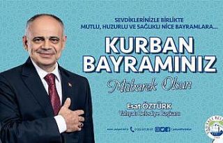 Başkan Öztürk’ten Kurban Bayramı mesajı