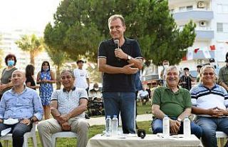 Başkan Seçer ve Başkan Karalar Tömük’te vatandaşlarla...