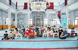 Başkan Söğüt’ten Yaz Kur’an Kursu’na ziyaret