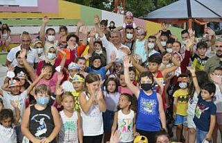 Başkan Uysal, Teneffüs Park’ta çocukları ağırladı