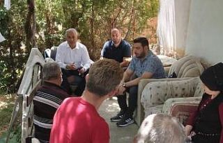 Başkan Yaman’dan acılı aileye taziye ziyareti