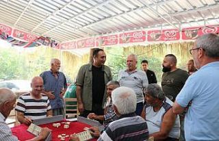 Başkan Yılmaz, bayramda vatandaşlarla bir araya...