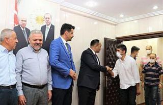 Başkan Yılmaz, personeliyle bayramlaştı