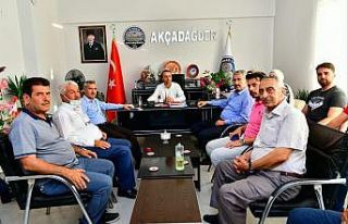 Başkanlardan dayanışma örneği