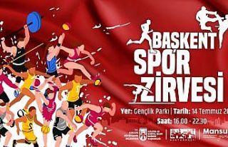 Başkent, Spor Zirvesi’ne ev sahipliği yapacak