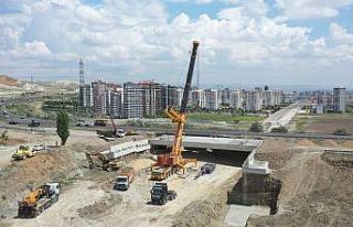 Başkentte Bağlıca Bulvarı ile Çevre Yolu birbirine...