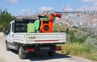 Başkent’te bayram öncesi ilaçlama