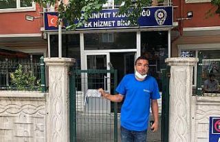 Başkent’te engelli vatandaştan örnek davranış