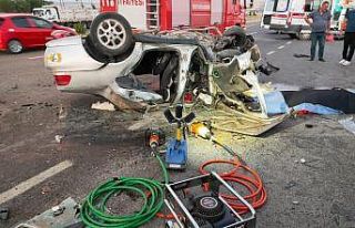 Başkent’te trafik kazası: 1 ölü, 2 yaralı