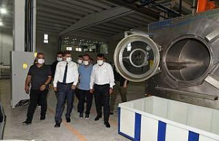 Batman’da kot yıkama fabrikası açıldı