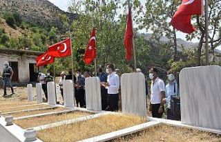 Batman’da Kurban Bayramının ilk gününde şehitlikler...