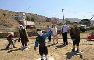 Bayburt’ta çocukların uğrak yeri Masal Parkı...