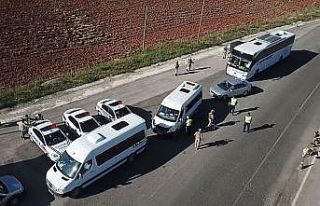 Bayburt’ta servis araçları denetlendi