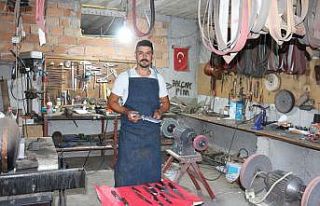 Bayram öncesinde bıçak ustalarından yoğun mesai