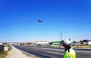 Bayram’da kazaları en aza indirmek için dronlu...