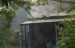 Beykoz’da tek katlı evde çıkan yangın kontrol...