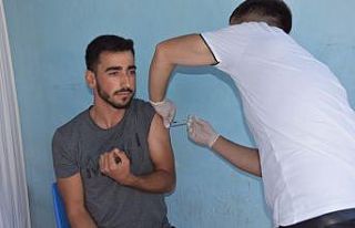 Bingöl’de aşı seferberliği başlatıldı