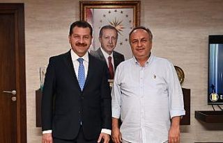 Birlik Başkanı Bozbey, Yılmaz’ı ziyaret etti