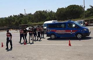 Bodrum’da demir hırsızları yakalandı