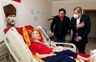 Burak Elmas’tan İlyas Tüfekçi’ye ziyaret