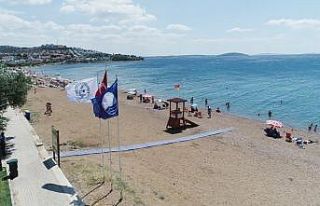 Burhaniye’de Mavi Bayrak sevinci