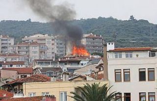 Bursa’da korkutan yangın