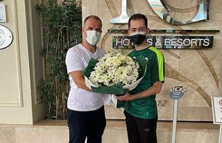 Bursaspor kamp çalışmaları için Afyon’a gitti