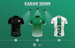 Bursaspor’un yeni sezon formalarını taraftar seçecek