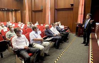 BUSKİ yöneticilerine iş sağlığı güvenliği...