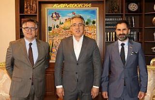 Büyükelçi Tinca, Başkan Savran’ı ziyaret etti