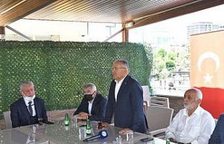 Büyükkılıç, Gönüllü Kültür Kuruluşu temsilcileriyle...