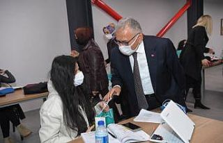 Büyükşehir tesis ve kütüphanelerinde bayram çalışma...