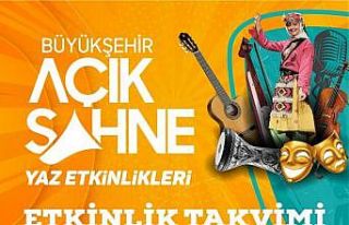 Büyükşehir’den Açık Sahne Yaz Etkinlikleri