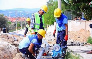 Büyükşehirden Yatağan’a, kanalizasyon hatları...