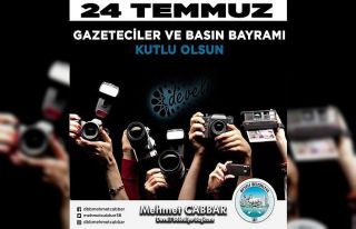 Cabbar’dan "24 Temmuz Gazeteciler ve Basın...