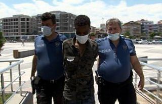 Camilerden ve konutlardan telefon çalan zanlı adliyeye...