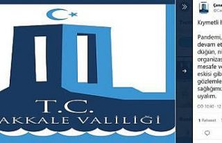 Çanakkale Valiliğinden varyant uyarısı