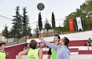 Çan’da Streetball Turnuvası başladı