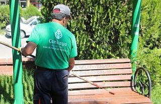 Çankaya’da parklar yenileniyor