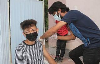 Çatak’ta korona virüs aşı seferberliği