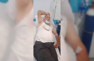 Çay bahçesinde çalışırken yorgun merminin hedefi...