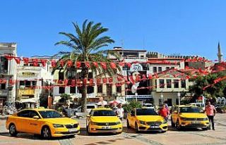 Çeşme’ye 25 ticari taksi daha