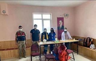 Çıldır Toplum Sağlığı Merkezinden köylerde...