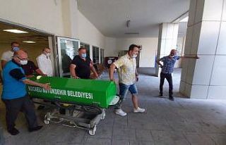 Cinayete kurban giden şahsın cenazesi ailesi tarafından...