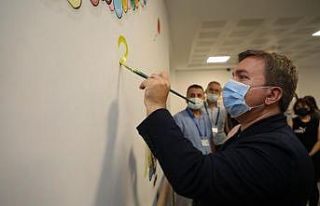 Çocukların korkuyu yenmesi için tüm duvarlara...