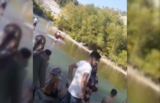 Çocuklarını kurtarmak için suya atlayan baba yaşamını...