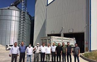 Çorum’da lisanslı depoya ilk buğday teslimi yapıldı