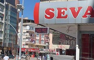 Çorum’da termometreler 40 dereceyi gösterdi